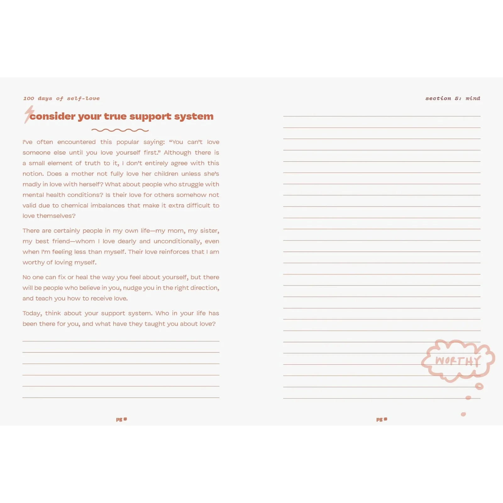 100 Days of Self-Love A Guided Journal - Image 3