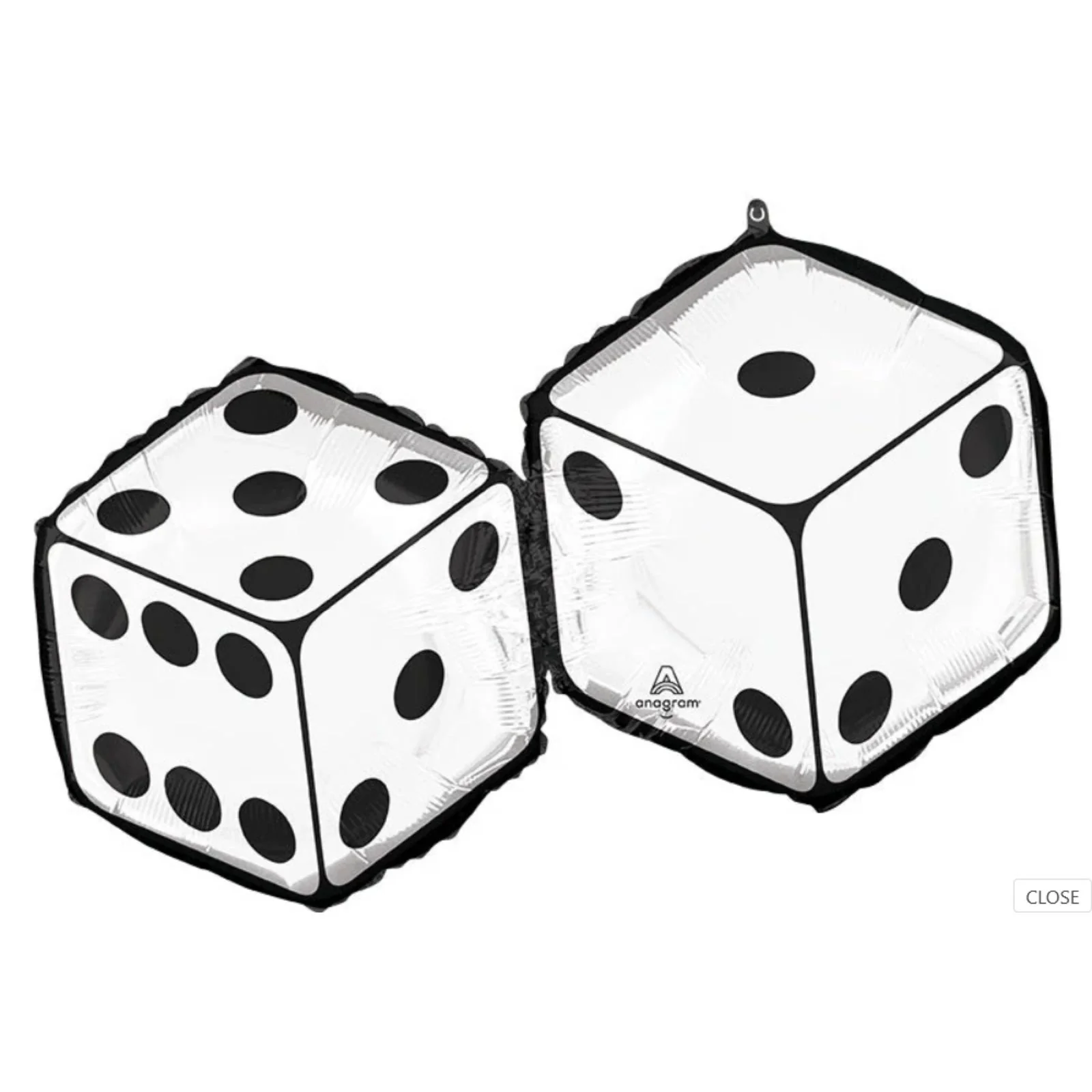 30" Dice Foil Balloon