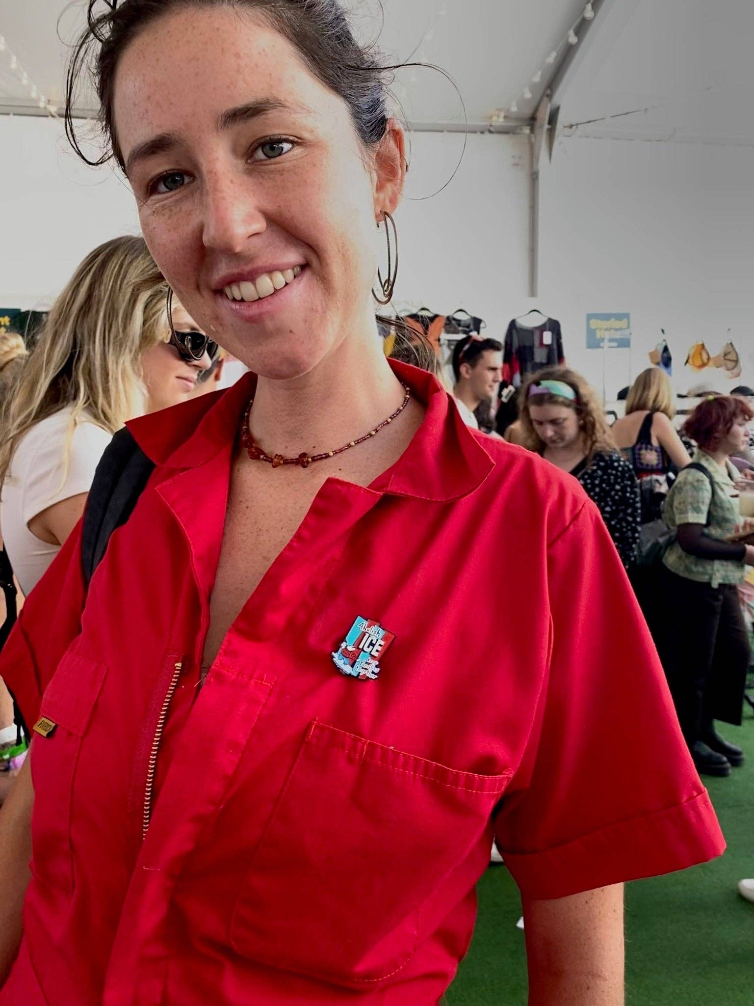 Abolish ICE Enamel Pin - Image 6