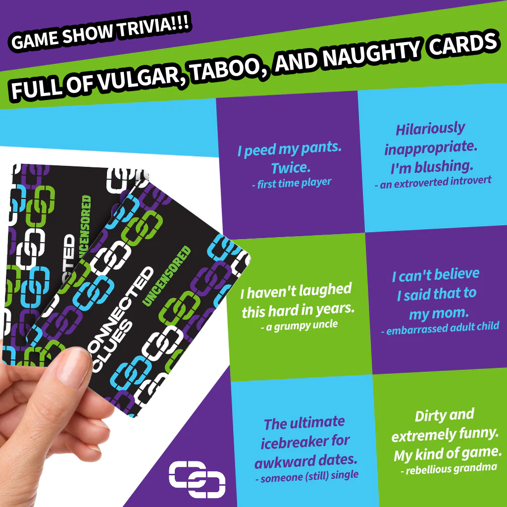 Connected Clues Uncensored Party Game - Image 4