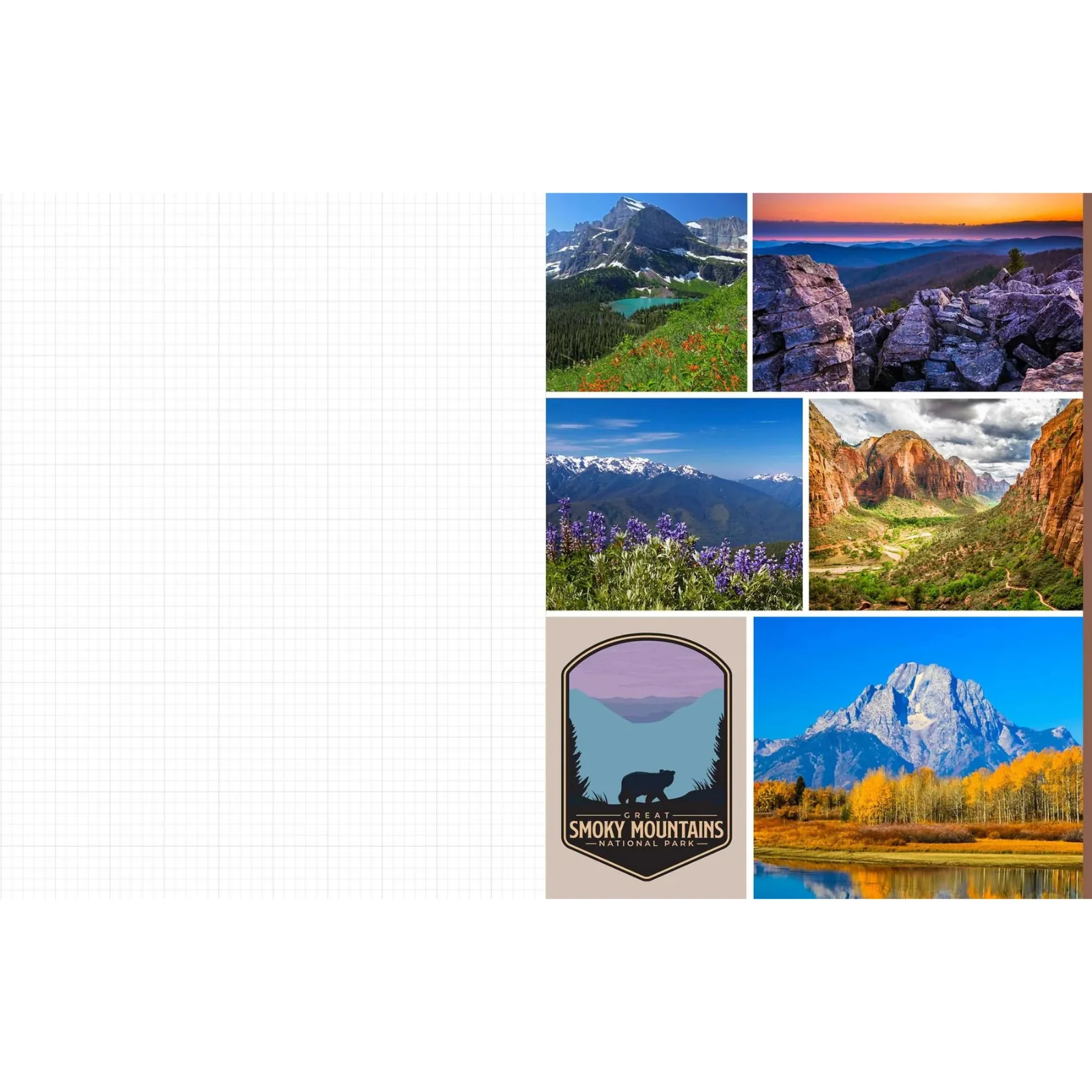 Cut & Collage National Parks: Beautiful Images of America's Natural Wonders - Image 2