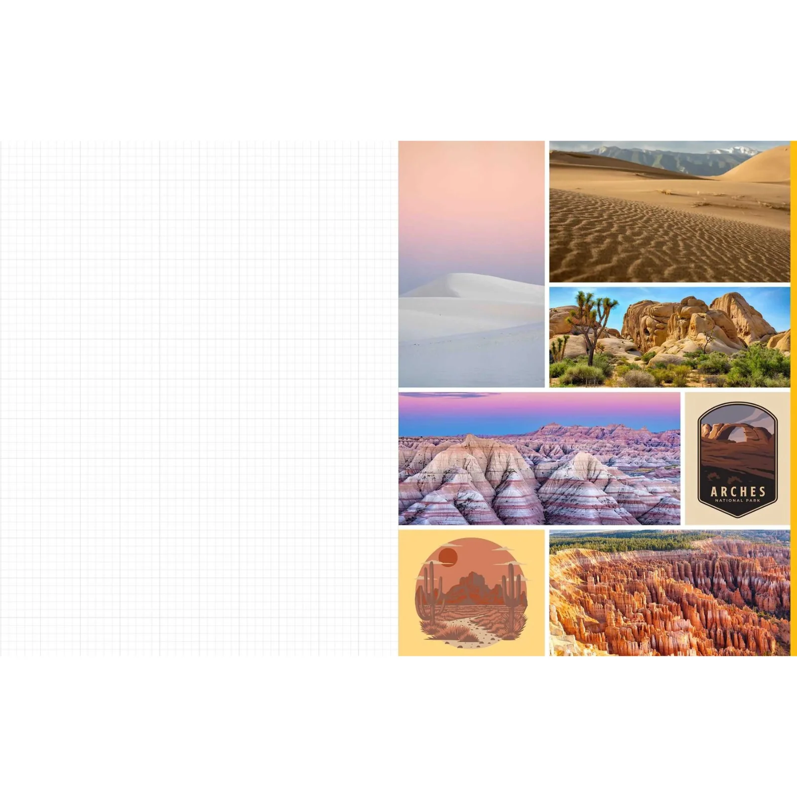 Cut & Collage National Parks: Beautiful Images of America's Natural Wonders - Image 4