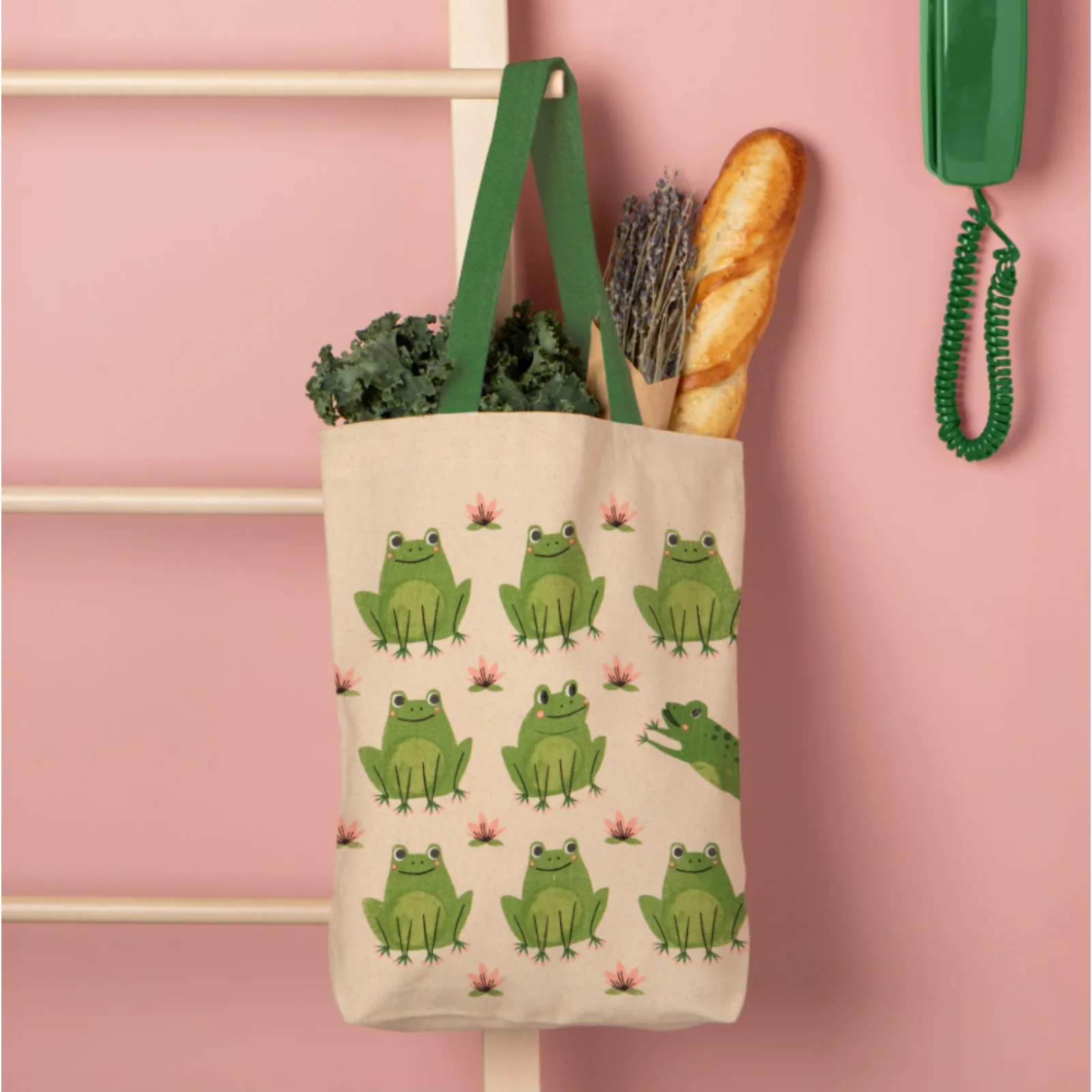 Danica Now & Designs Tote Bag - Ribbit - Image 2