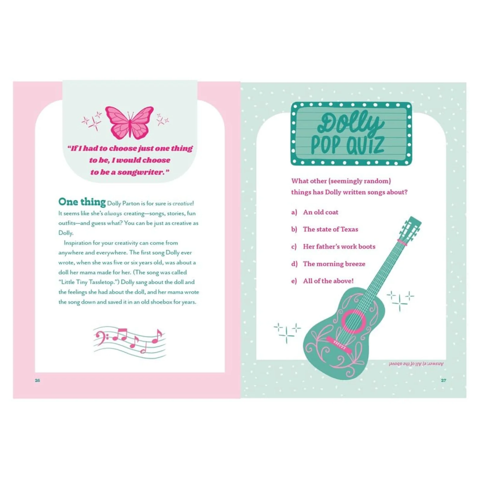 Dazzle Like Dolly: Games, Activities, Quizzes & Fun Inspired by the Queen of Country - Image 4