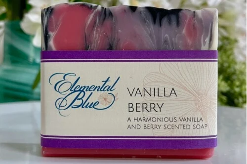 Elemental Blue soap - Vanilla Berry Soap