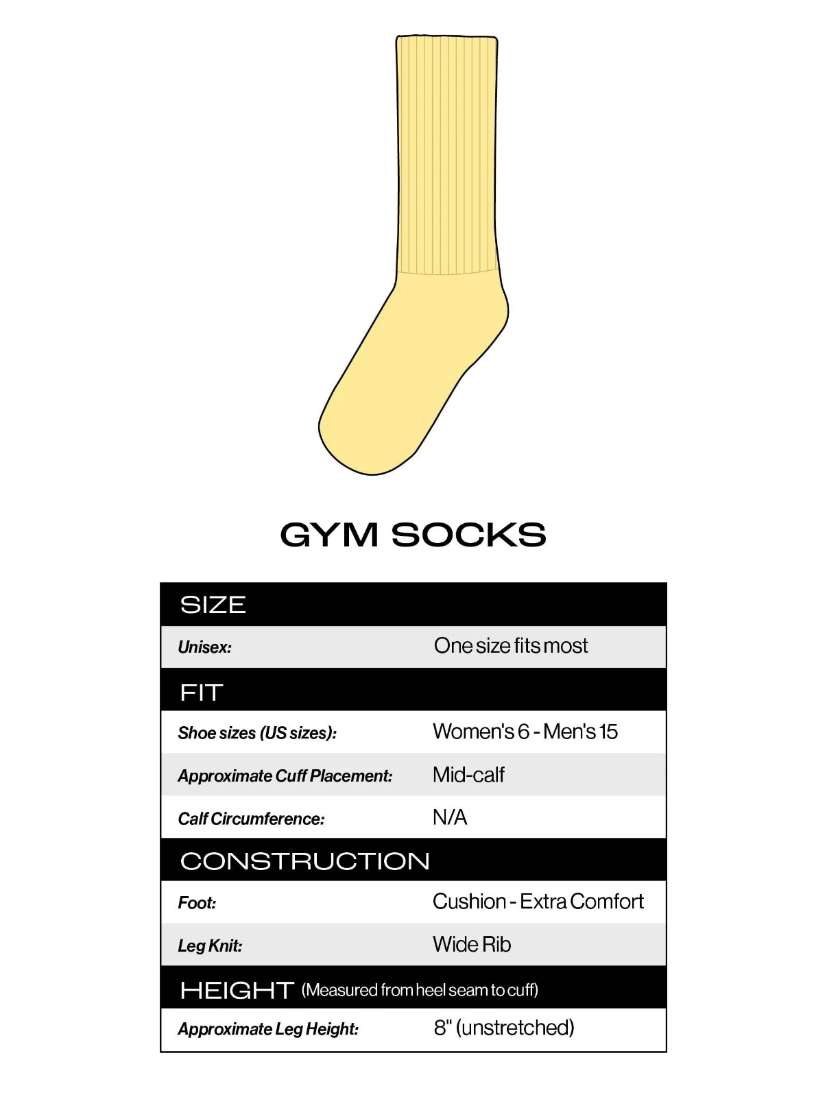 Gumball Poodle Gym Socks 'Exhausted American' - Image 5