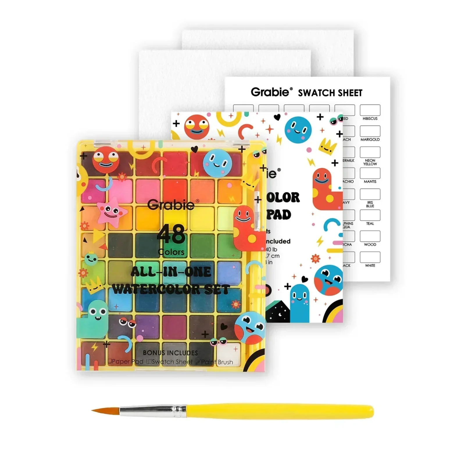 Grabie All-in-One Watercolor Set of 48