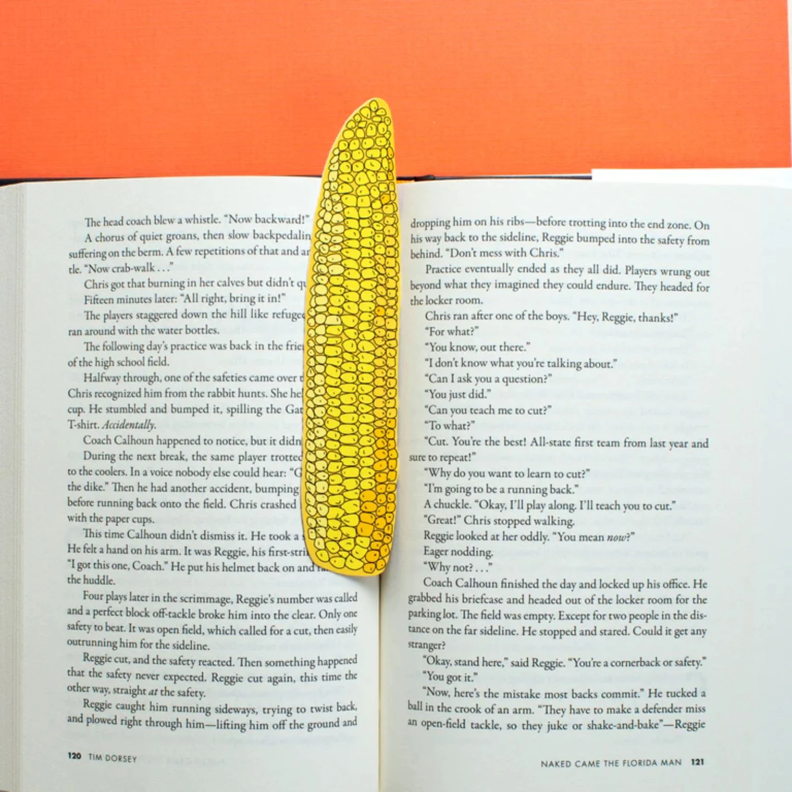 Humdrum Paper Die-Cut Bookmark Ear of Corn - Image 4