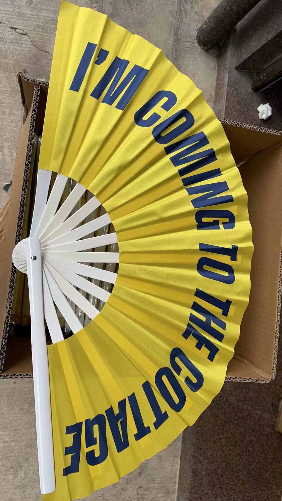 I'm Coming To The Cottage Heated Rivalry Hand Fan - Image 2
