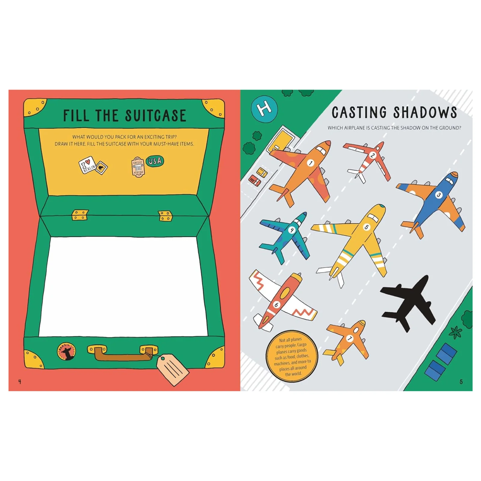 Lonely Planet Kids 'The Big Book of Airplane Activities' - Image 3