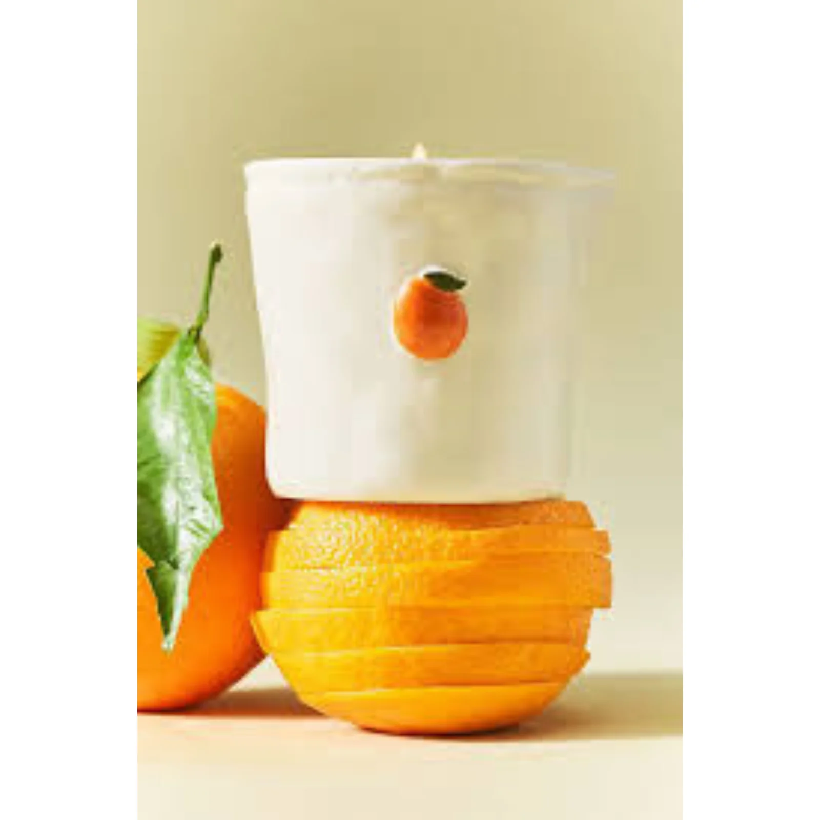 Paddywax Bistro Embossed Ceramic 8.0oz Candle -  Citrus Spritz - Image 2