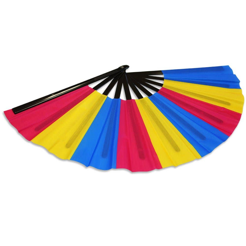 Pansexual X-Large Hand Fan - Image 3