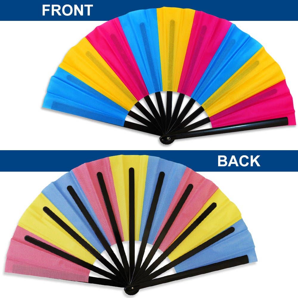 Pansexual X-Large Hand Fan - Image 7