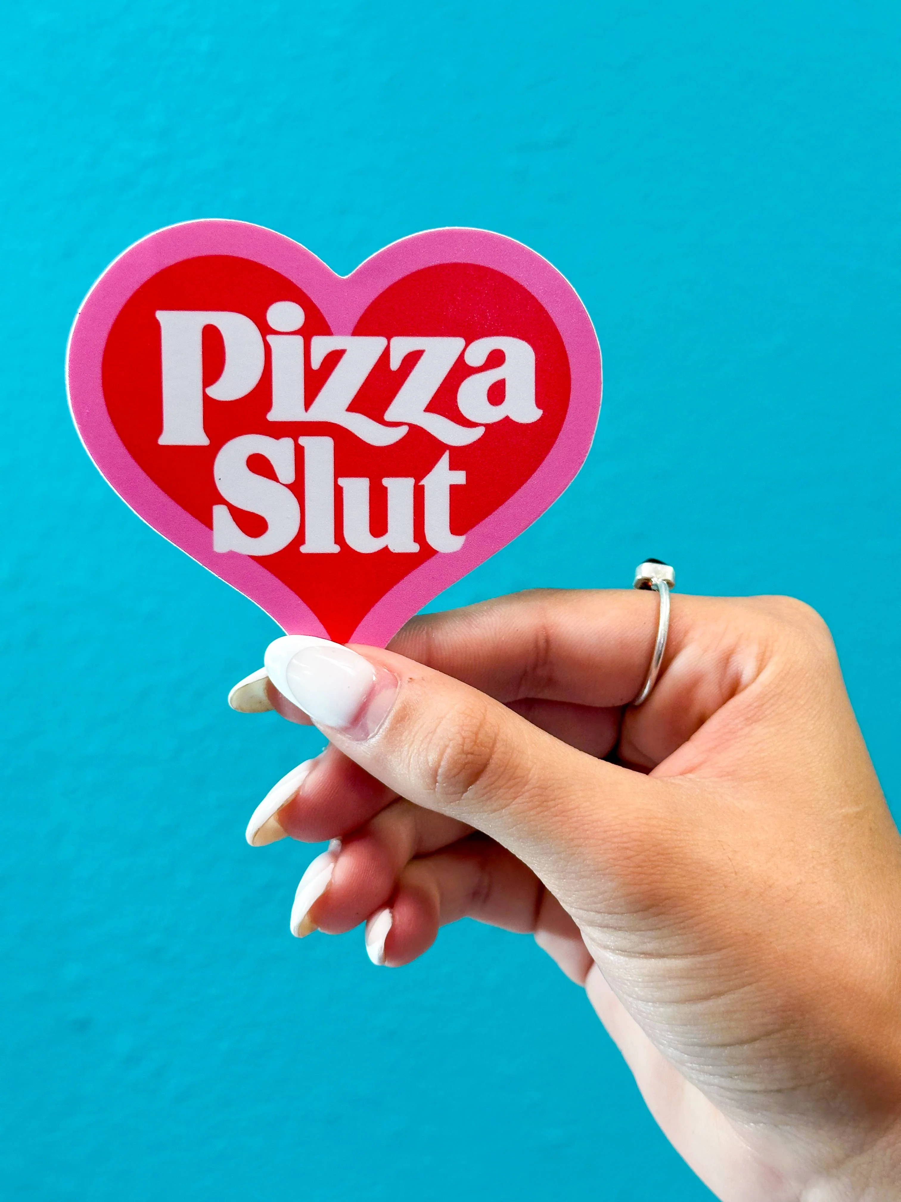 Pizza Slut Sticker - Image 2
