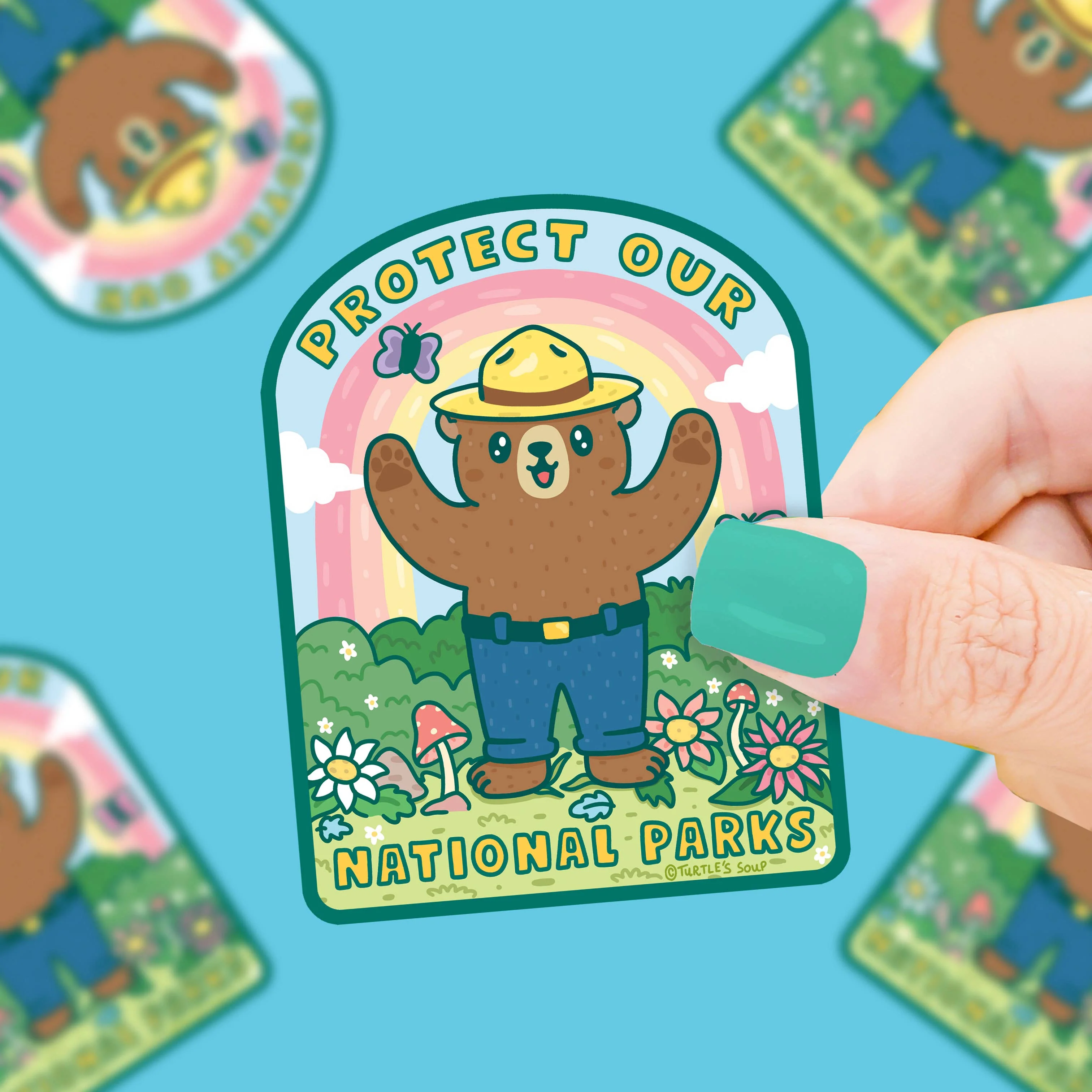 Protect Our National Parks Sticker