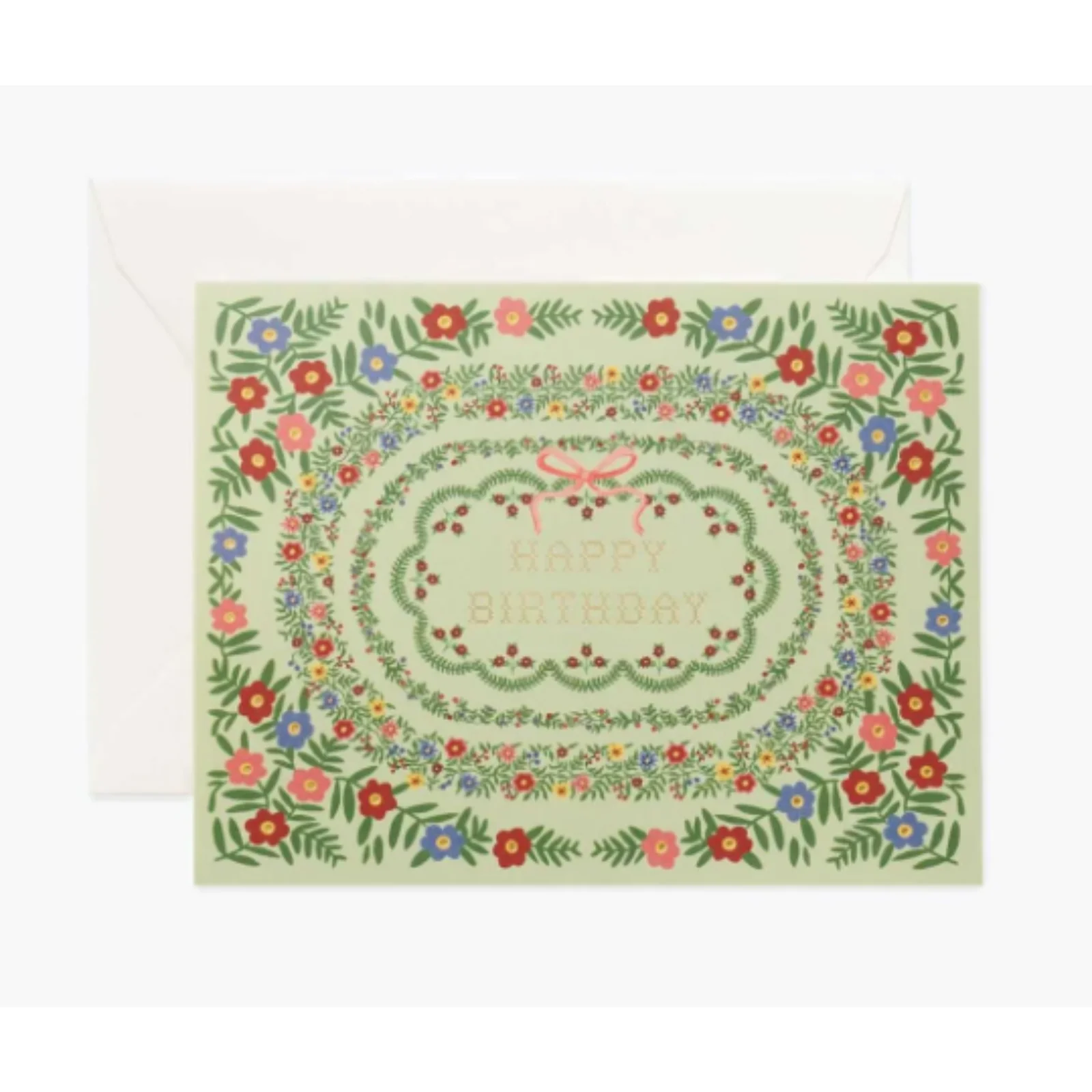 Rifle Paper Co. Birthday Card - Rosette