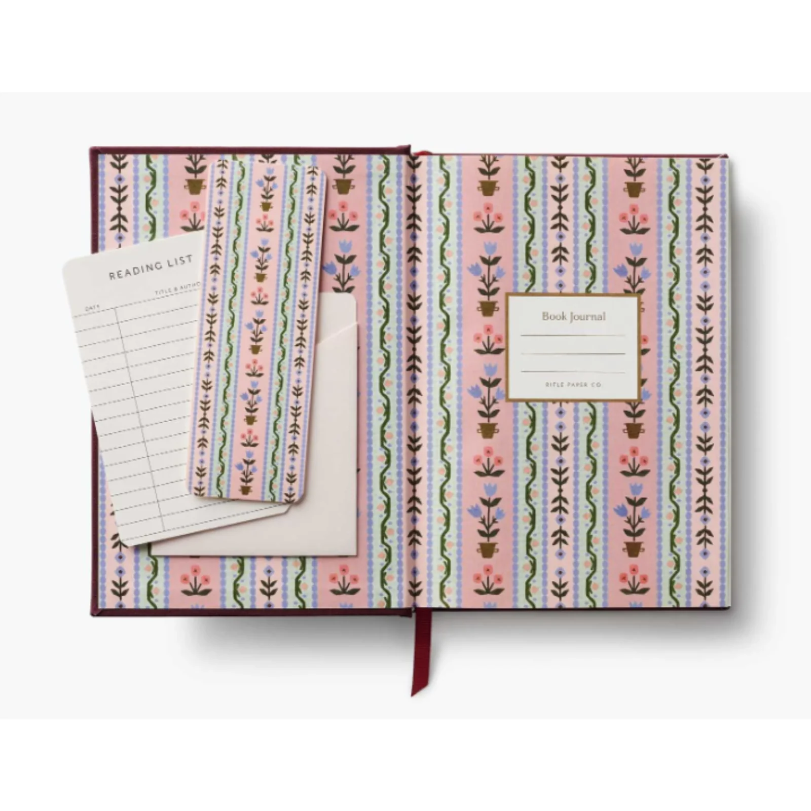 Rifle Paper Co. Embroidered Journal - Ladies Night Book Club - Image 2