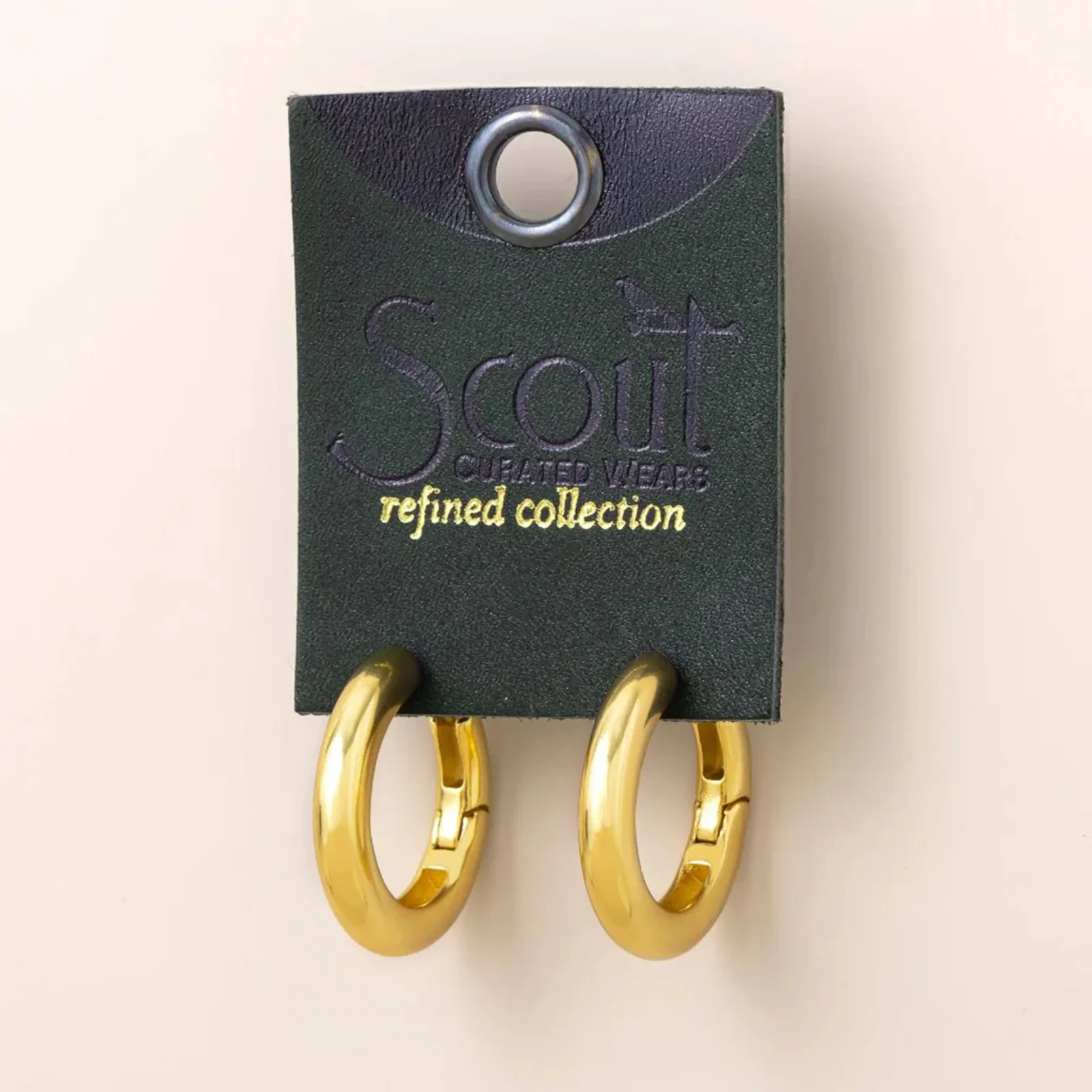 Scout Curated Earrings - Stellar Hoop / Gold - Image 2