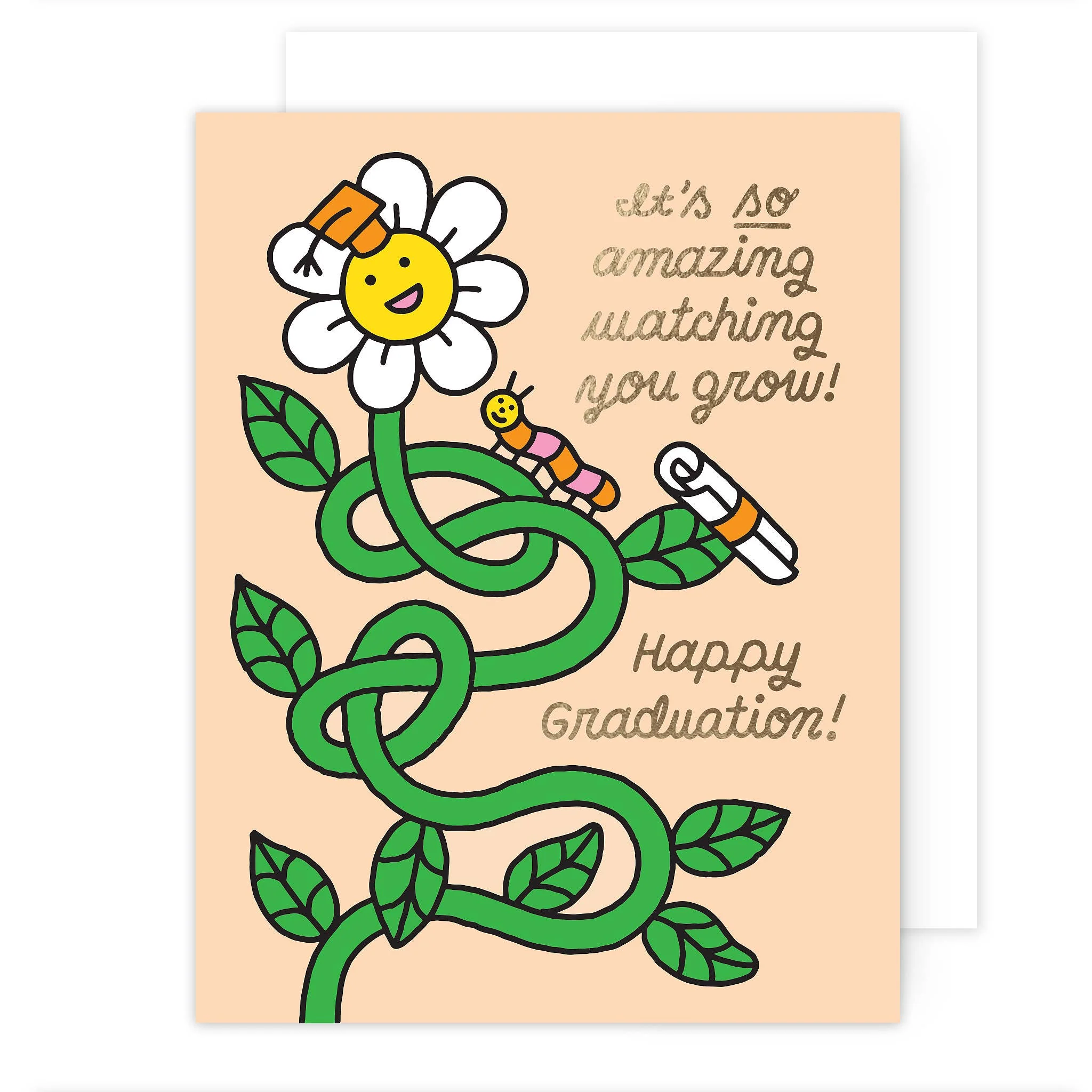 The Social Type Graduation Card - Watching You Grow