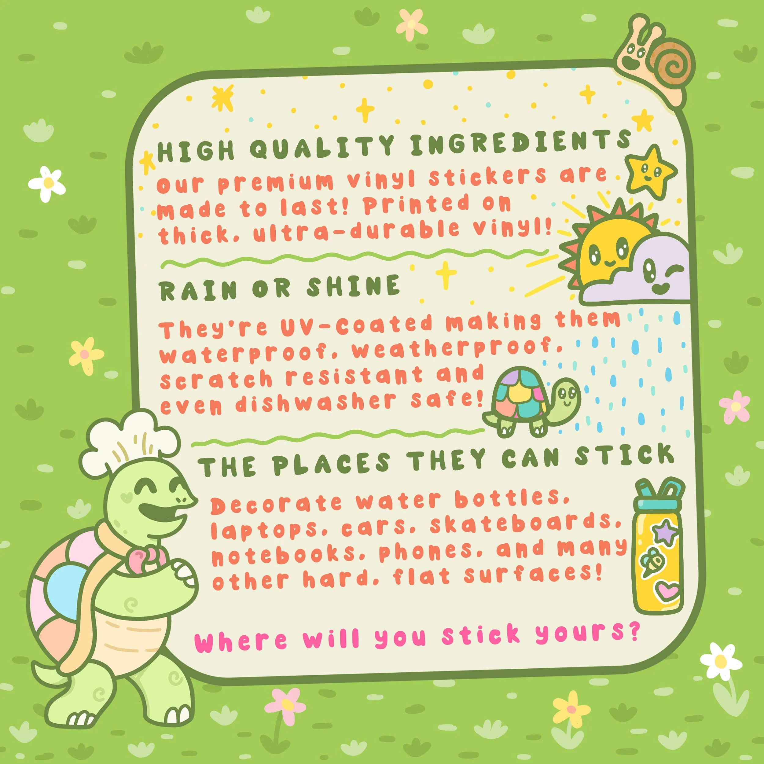 Witchy Magical Frog Sticker - Image 3